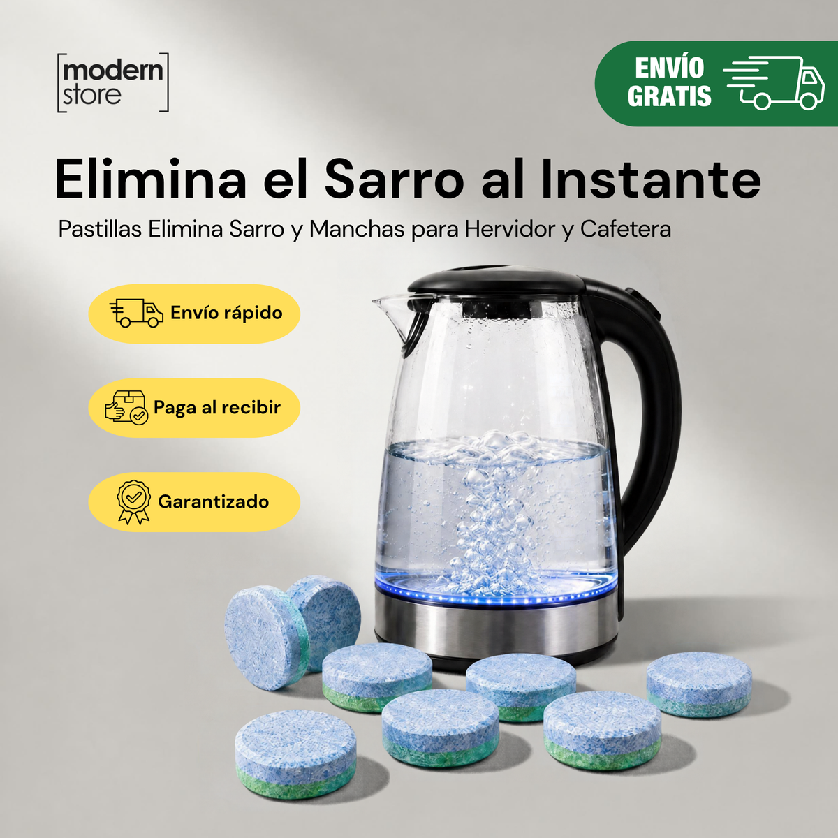 Pastillas Elimina Sarro y Manchas