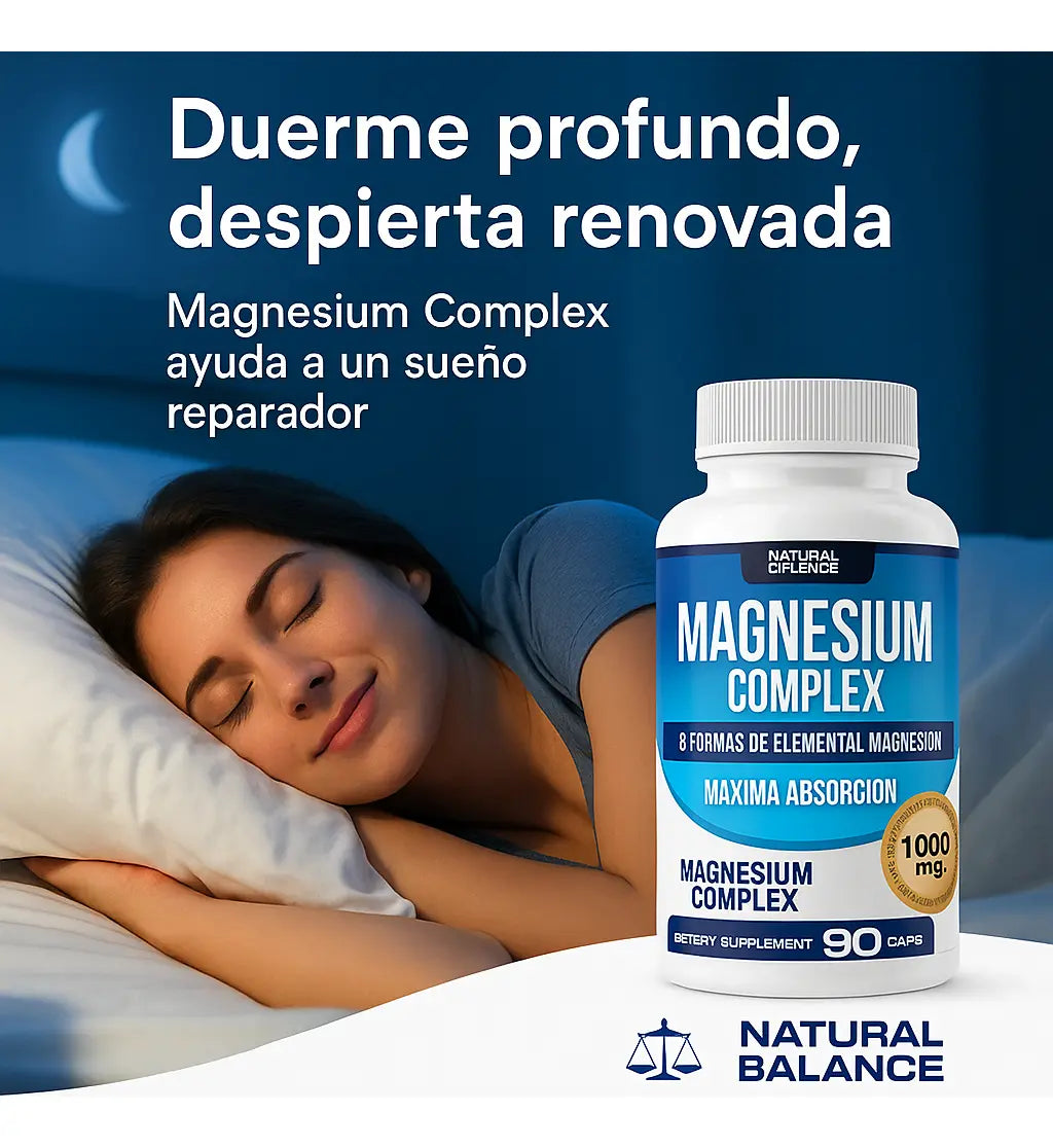 8 Formas de Magnesio en Una Sola Cápsula