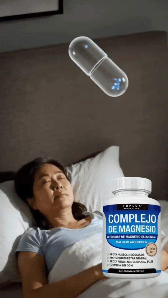 8 Formas de Magnesio en Una Sola Cápsula