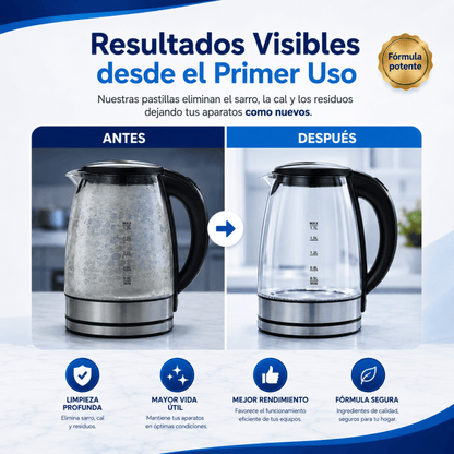 Pastillas Elimina Sarro y Manchas