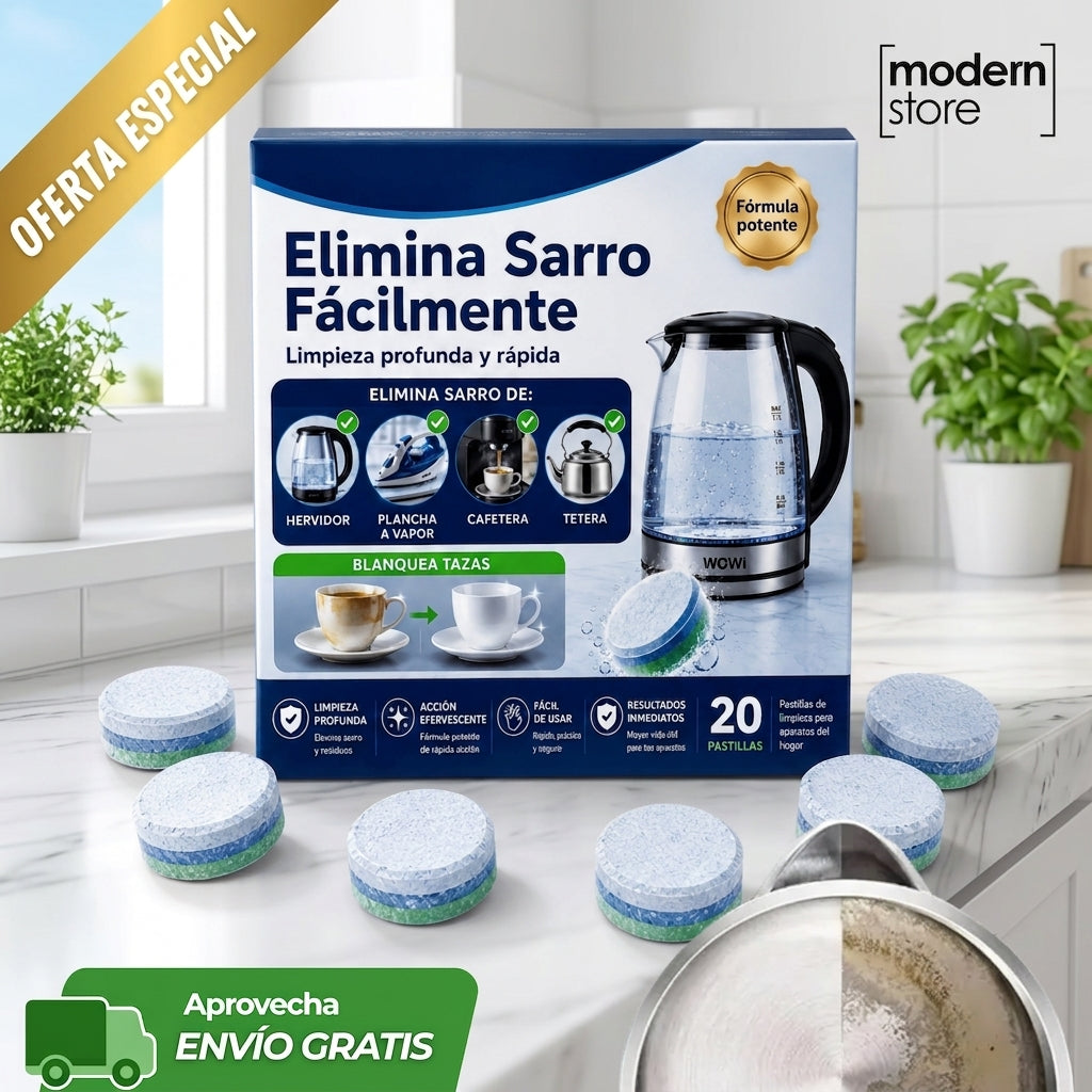 Pastillas Elimina Sarro y Manchas