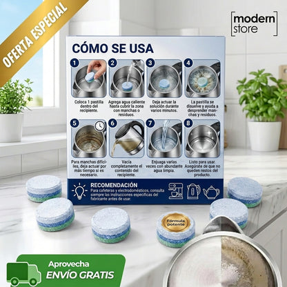 Pastillas Elimina Sarro y Manchas
