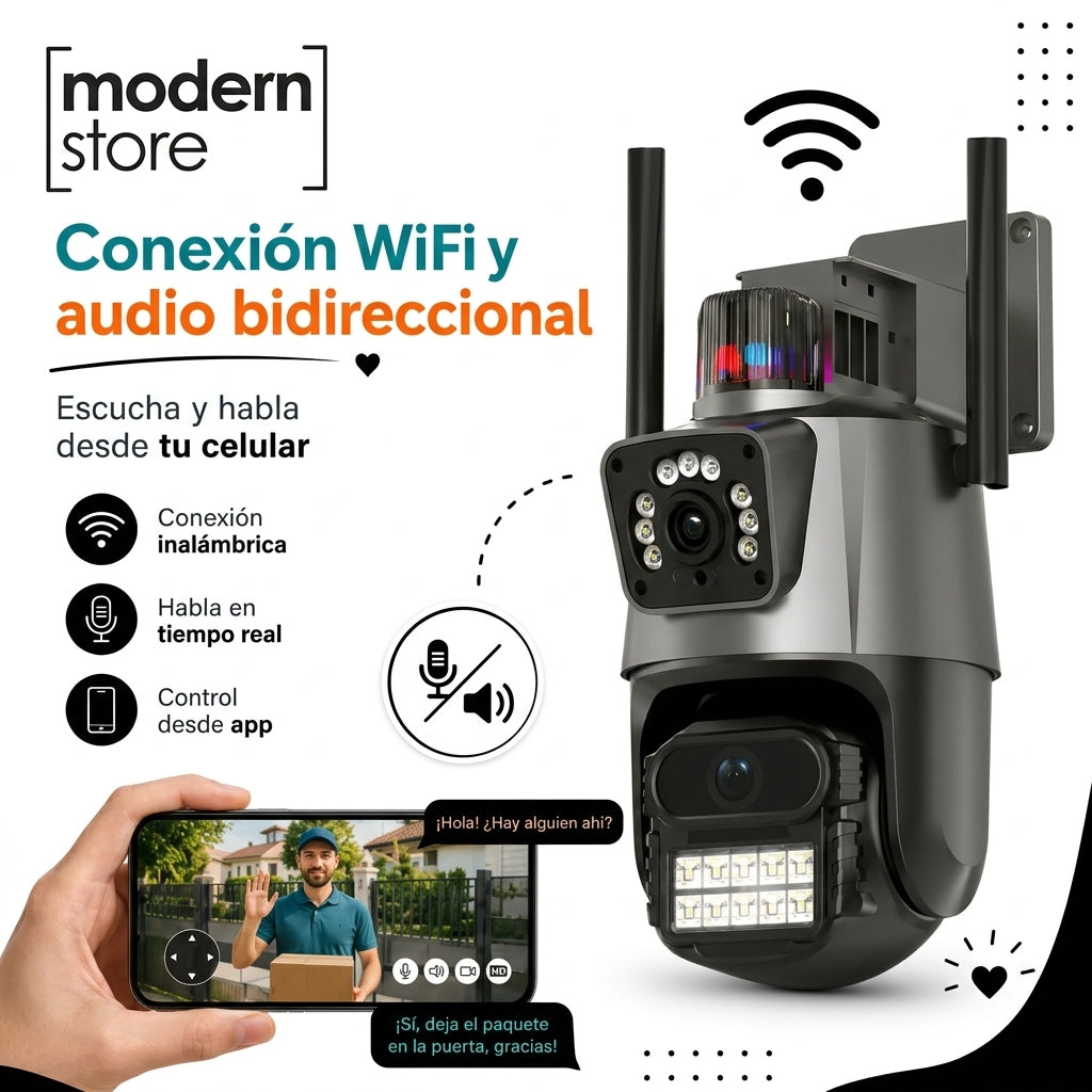 Cámara Seguridad WiFi