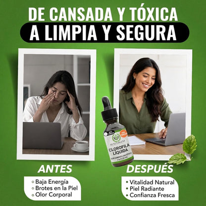 Clorofila Líquida 60ml 🌿