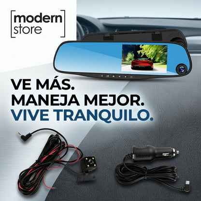 Espejo Retrovisor con Cámara